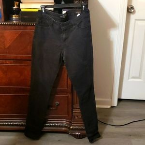 Lucky Brand black denim skinny jeans